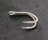 STAINLESS DOUBLE HOOK “SODE”